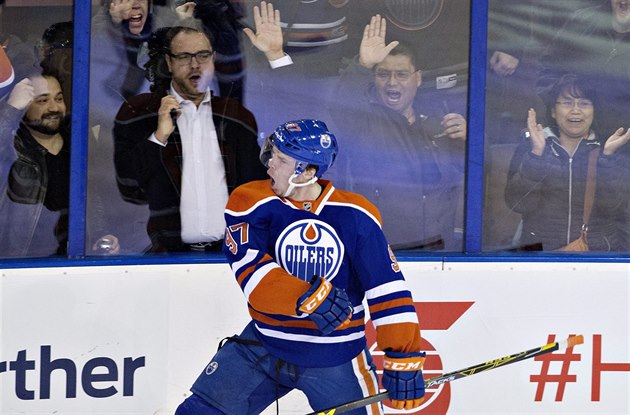 Jedni�ka posledního draftu Connor McDavid bude pat�it k nejv�t�ím hv�zdám Týmu Severní Ameriky.