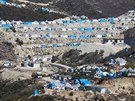 Uprchlický tábor v syrské provincii Latakíja (26. ledna 2016)