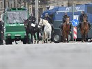 Policejní manévry v Dráanech (6. února 2016)