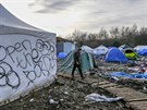 V uprchlickém táboe v Dunkerque ije asi 2500 lidí (leden 2016)