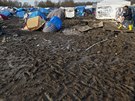 V uprchlickém táboe v Dunkerque ije asi 2500 lidí (leden 2016)
