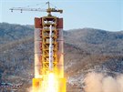 Balistick raketa, kterou odplila v nedli Severn Korea, vynesla na obnou...