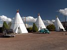 Wigwam Motel, Holbrook, USA. Origiální ubytování v teepee bylo hitem ve...