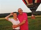 Helena Vondráčková s manželem Martinem Michalem si k výročí svatby nadělili let...