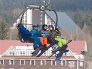 Technici po tdnu opravili lanovku na ertovu horu v Harrachov.