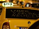 Taxikái protestují také proti alternativním taxislubám.