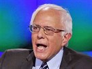Bernie Sanders bhem debaty CNN (14. íjna 2015).