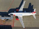 Airbus A319 spolenosti eské aerolinie