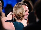 Kate Winsletová a Leonardo DiCaprio (Los Angeles, 30. ledna 2016)
