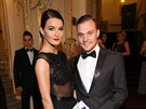 eská Miss 2015 Nikol vantnerová se s partnerem fotbalistou Jakubem Horou...