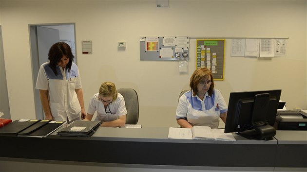 Zdravotn sestry ve preovsk nemocnici (1. nor 2016)