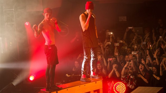 Koncert skupiny Twenty One Pilots v Praze (5. nora 2016)