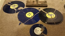 Zniené gramofonové desky