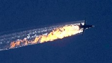 Sestelení ruského vojenského letounu na turecko-syrské hranici v listopadu...