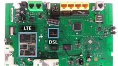 Hybridní modem pro ADSL a mobilní p�ipojení