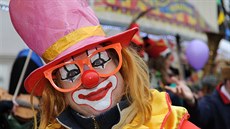 Masopustní veselí na Praze 9.