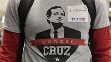 Fanouek republikánského kandidáta Teda Cruze na mítinku v Iow (2. února 2016).