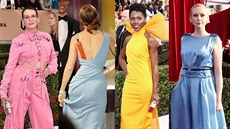 Lori Petty, Brie Larsonová, Sola Bamisová, Gwendoline Christie na udílení cen...