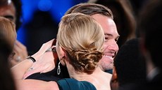 Kate Winsletová a Leonardo DiCaprio (Los Angeles, 30. ledna 2016)