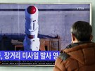 Jiní Korea trestá KLDR za odpálení severokorejské rakety dlouhého doletu (8....