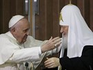 Pape Frantiek a ruský patriarcha Kirill vyzvali k obnovení jednoty kesan...