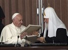 Pape Frantiek a ruský patriarcha Kirill vydali spolené prohláení, v nm...
