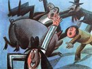 Ilustrace z komiksu Malý Vinnetou, který vycházel v letech 1965 - 1969 v...