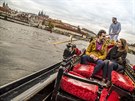 Plavba na gondole na Vltav.