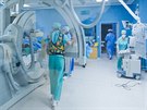 Operaní sály hradecké fakultní nemocnice, kde lékai zachraují pacienty s...