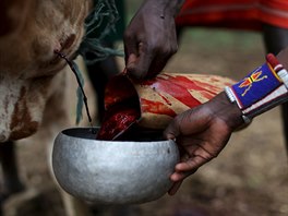 Inicianí rituály v Keni. (12. února 2016)