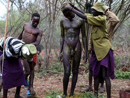 Inicianí rituály v Keni. (12. února 2016)