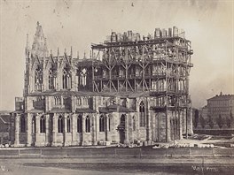 Andreas Groll, Stavba Votivního chrámu ve Vídni, 1866
