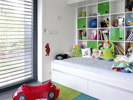 Dětské pokoje jsou vybaveny na míru nábytkem z lakovaných MDF desek s vysokým...