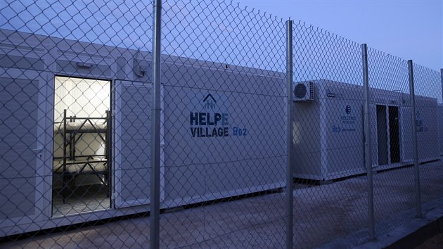 Centrum pro registraci migrantů na řeckém ostrově Chios. (16. února 2016)