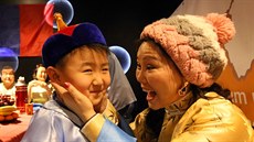 Oslavu lunárního Nového roku poádala mongolská komunita spolu s Centrem na...