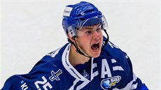 Hokejový útočník David Stach z Kladna překonal bodový rekord 1. ligy se ziskem...
