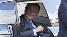 Donald Tusk na návtv Francie (15. února 2016)