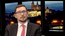 Mluví prezidenta republiky Jií Ováek pi videochatu se tenái iDNES.cz...