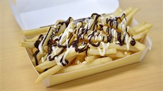 Hranolky s �okoládou �McChoco Potato� v japonské síti McDonald's