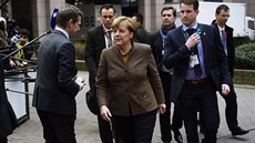 Nmecká kancléka Angela Merkelová pichází na evropský summit v Bruselu (18....