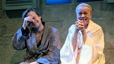 V Divadle Kalich hraje Krytof Hádek s Ivou Janurovou ve he Boská Sarah,...