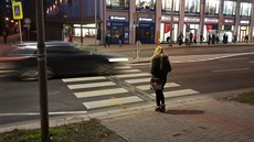 P�echod u IGY, kde auto ve �tvrtek srazilo chlapce.
