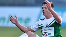 Stanislav Tecl, úto�ník Jablonce, byl se v zápase s Jihlavou postaral o dv�...