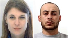 Uprchlá dozorkyn� Angela Magdiciová a trestanec Hassan Kiko.