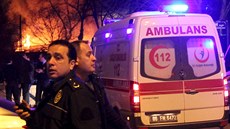 Kasárnami v centru turecké metropole otásl výbuch, zemely desítky lidí (17....
