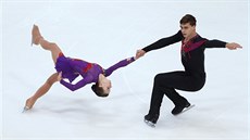 Anna Du�ková a Martin Bida� na olympiád� mláde�e v Lillehammeru.