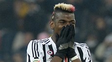 Paul Pogba z Juventusu lituje spálené �ance proti Neapoli.