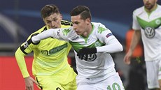 Julian Draxler v dresu Wolfsburgu.