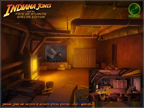 Modern pedlvka Indiana Jones and the Fate of Atlantis