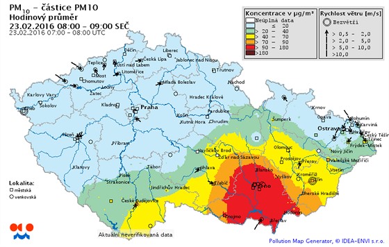 Situaci dokumentuje model znázorující íení ástic ze Sahary pes panlsko,...